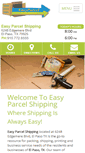 Mobile Screenshot of easyparcelshipping.com